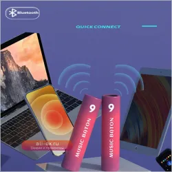 Портативное зарядное устройство/Bluetooth-колонка Power Bank 3000mAh Type-C для iPhone, Samsung, Xiaomi, Huawei