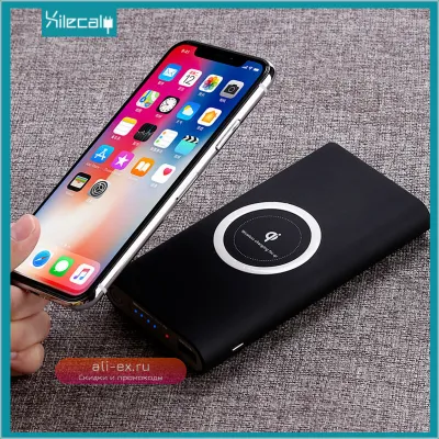 30000mAh Power Bank: Беспроводная Двусторонняя Быстрая Зарядка, Портативное Внешнее Портативное Зарядное Устройство Type-C для iPhone 16 15, Samsung