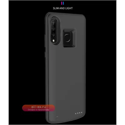 Чехол-аккумулятор 5000mAh для Huawei Honor 20i / 10i с защитой от ударов