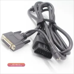 Диагностический кабель OBD2 Vocom 88890304 для Volvo (16P на 15P)
