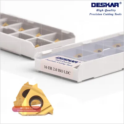 * **Резьбовые пластины DESKAR 100% Оригинал 16ER/16IR для CNC (ISO)**