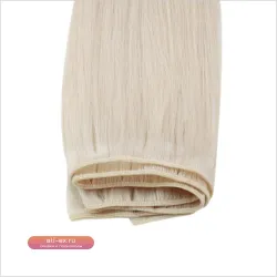 Moressoo Волосы на заколках из натуральных волос Virgin Human Hair, 50г/100г, 1 шт