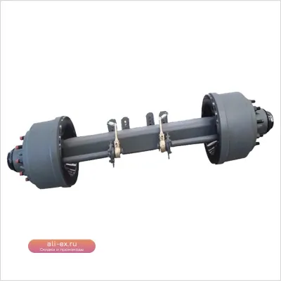 Полуприцепной мост American Axle 18т с тормозным барабаном (с завода)