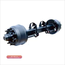 Полуприцепной мост American Axle 18т с тормозным барабаном (с завода)