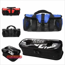 Сумка для хранения приманок Jig Mesh Bag L (черная)