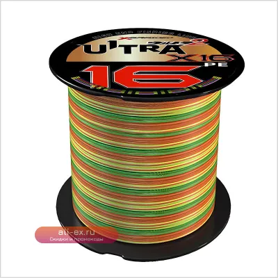 Плетенка YGK X-BRAID UPGRADE X16 PE 300м/500м (Япония)