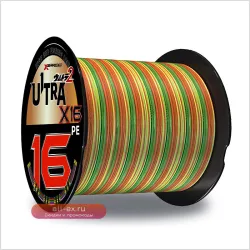 Плетенка YGK X-BRAID UPGRADE X16 PE 300м/500м (Япония)