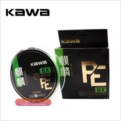 KAWA PE Леска 8-жильная 150м: Мягкость, Прочность, Японское Качество