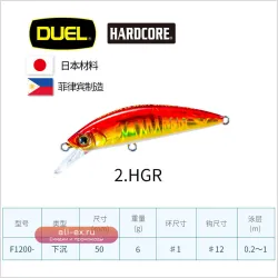 Japan Duel Imitation Minnow Sinking LIGHT GAME