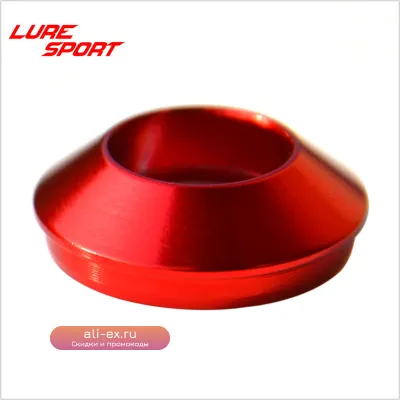 LURESPORT 10 шт. кольцо для седла катушки WCS16 17 Skeleton Pipe, алюминиевый компонент для ремонта спиннинга, аксессуар для DIY