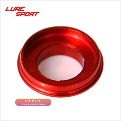LURESPORT 10 шт. кольцо для седла катушки WCS16 17 Skeleton Pipe, алюминиевый компонент для ремонта спиннинга, аксессуар для DIY