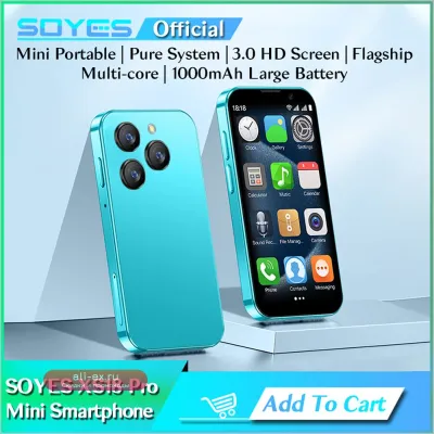 SOYES XS18 Pro Мини-смартфон 2/16 ГБ, Android 9.0, 3G, Dual SIM, распознавание лиц