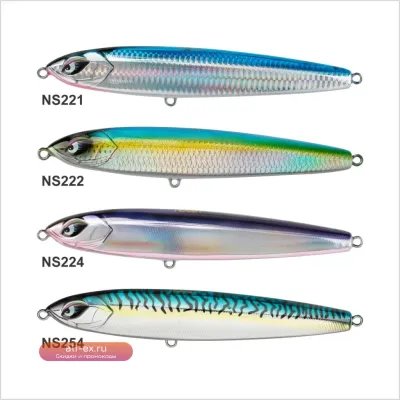 Noeby Sinking Stickbait: воблер-карандаш для морской рыбалки 160мм/75г, 185мм/114г, 205мм/154г