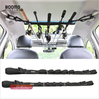 Booms Fishing VRC Автомобильный держатель для удочек с подтяжками и ремнем