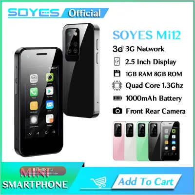 SOYES Mi12 2.5" Android 3G Dual SIM мини-смартфон с камерой 5Мп