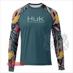 Худи HUK Performance Fishing для мужчин: легкая дышащая одежда для рыбалки с защитой от солнца, с длинным рукавом