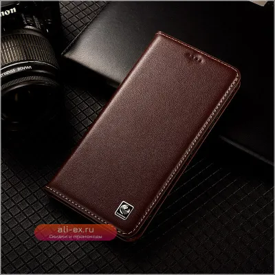 Чехол-книжка из натуральной кожи Luxury для Tecno Camon 20 Pro 5G Premier 4G 19 Neo 19 Pro 5G 18 18P 17 17P Pro