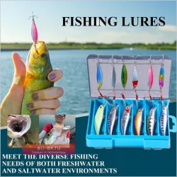 Suspending Jerkbait 12X Portable 3D Swimbait Minnow для рыбалки с имитацией живой рыбы и коробкой