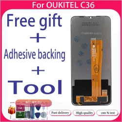 Дисплей для OUKITEL C36+ с сенсорным экраном и клеем
