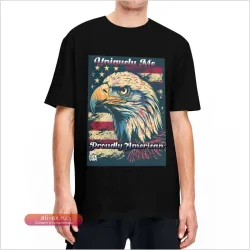 Футболка American Eagle с флагом США для мужчин, хлопок, размер 6XL