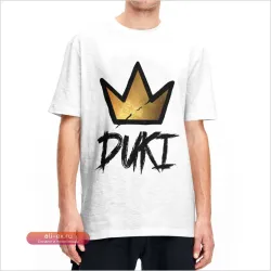 Oversize Футболка Duki Rap Rockstar Music Pure Cotton