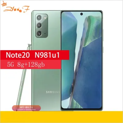 Samsung Galaxy Note20 5G 128GB 8GB RAM Android 64MP Оригинальный телефон