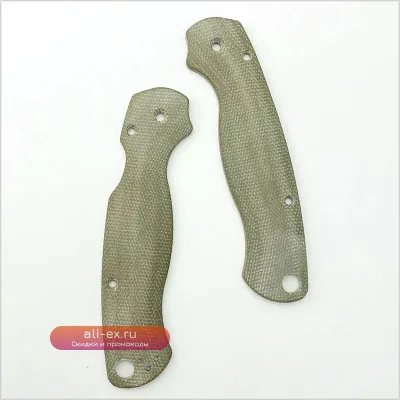 Custom Micarta накладки для Spyderco Paramilitary 2