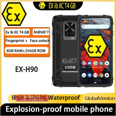 Защищенный смартфон H90 Explosion Proof, IP68, Zello PTT, 8GB+256GB, 108MP, 6.36" FHD, 5000mAh, NFC, Android 11