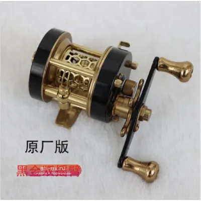 Катушка спиннинговая Reel Ming yang W300L (зеленая, золотая, черная, красная, серебристая, фиолетовая) - левосторонняя и правосторонняя