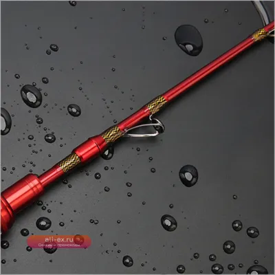 Удочка телескопическая карбоновая портативная 1.2-1.5м для рыбалки