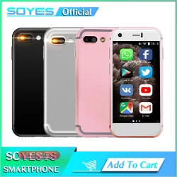 SOYES 7S Мини Смартфон Dual Camera 1GB/8GB Android 6.0 Две SIM Карты Разблокировка Маленький Компактный Мобильный Телефон