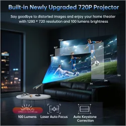 Unihertz Tank 4 5G: смартфон с проектором 720P, AMOLED, 512GB ROM, 24GB RAM, Android 14