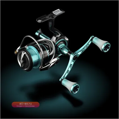 Gomexus Складная Рукоятка для Катушки Daiwa Emeraldas 98мм, Мощная Рукоятка для Спиннинга