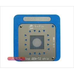 Магнитный трафарет Sofix Logic Board BGA Reballing для Macbook Pro 15" 16" A1990 A2141 (FCH PCH Reballing Jig и T2 Stencils)