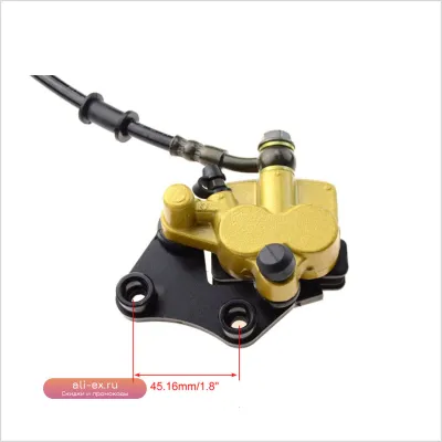 Передний тормозной цилиндр с суппортом и колодками GOOFIT для мотоциклов 50-150cc