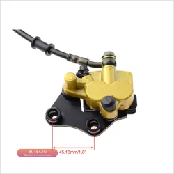 Передний тормозной цилиндр с суппортом и колодками GOOFIT для мотоциклов 50-150cc