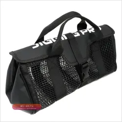 Сумка для блесен Jig Mesh Bag L XL PVC металлическая синяя