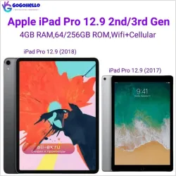 Apple iPad Pro 12.9" 2017/2018 Wi-Fi + Cellular, 64/256GB ROM, 4GB RAM, 12MP IPS LCD, iOS, 96% Новый