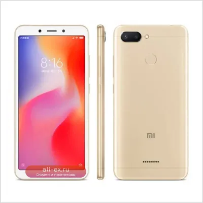 Смартфон Xiaomi Redmi 6 4/64Gb с Google Play (б/у)