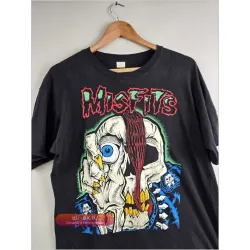 Футболка унисекс The Misfits Bootleg, черная, короткий рукав