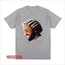 Футболка с принтом Rapper Drake for All The Dogs для женщин, размер плюс