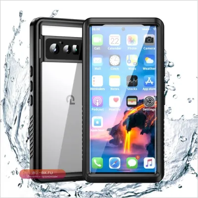 Водонепроницаемый чехол Shellbox для Google Pixel 6/6A/7/7A/7 Pro/8A/9 Pro XL с защитой от ударов и пыли