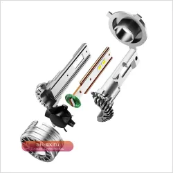 Автомобильные светодиодные лампы головного света 110W 11000LM 6500K H1 H4 H7 H11 9005 9006 9007 9004