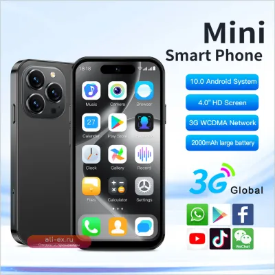 Мини-смартфон SERVO S16 Android 4.0", 2GB+16GB, 3G, Google Play