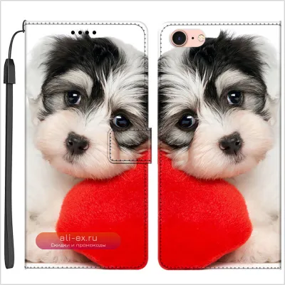 Чехол-кошелек для iPhone 16/17 Pro Max с печатью фото на заказ
