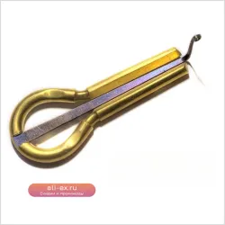 Портативное этническое клавесинное хумай из латуни