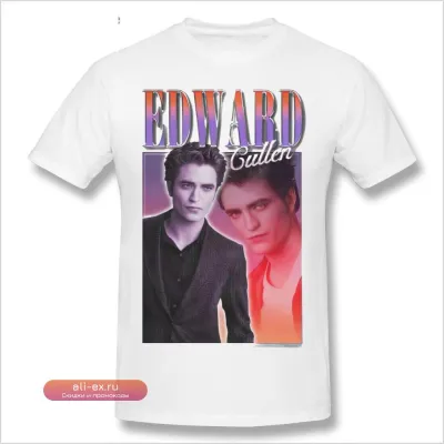 Футболка унисекс FPEDWARD 90s Twilight с принтом в стиле ретро