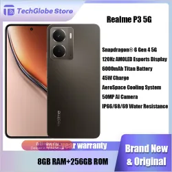 Realme P3 5G: Смартфон Snapdragon 6 Gen 4, AMOLED 120Hz, 50MP AI, 45W Charge, 5260mAh