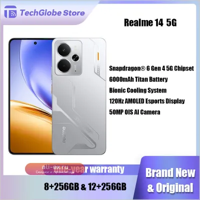 Смартфон Realme 14 5G AMOLED 120Hz 6000mAh Snapdragon 6 Gen 4 NFC