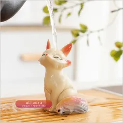 Интерактивная игрушка-питомец "Хамелеон": Лисенок, Панда, Кролик - ваш настольный компаньон для дома и офиса